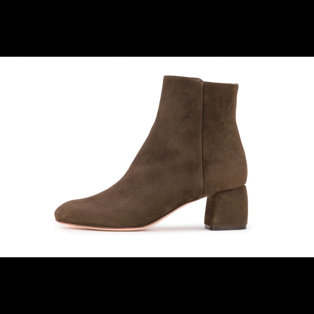 AGL suede ankle bootie